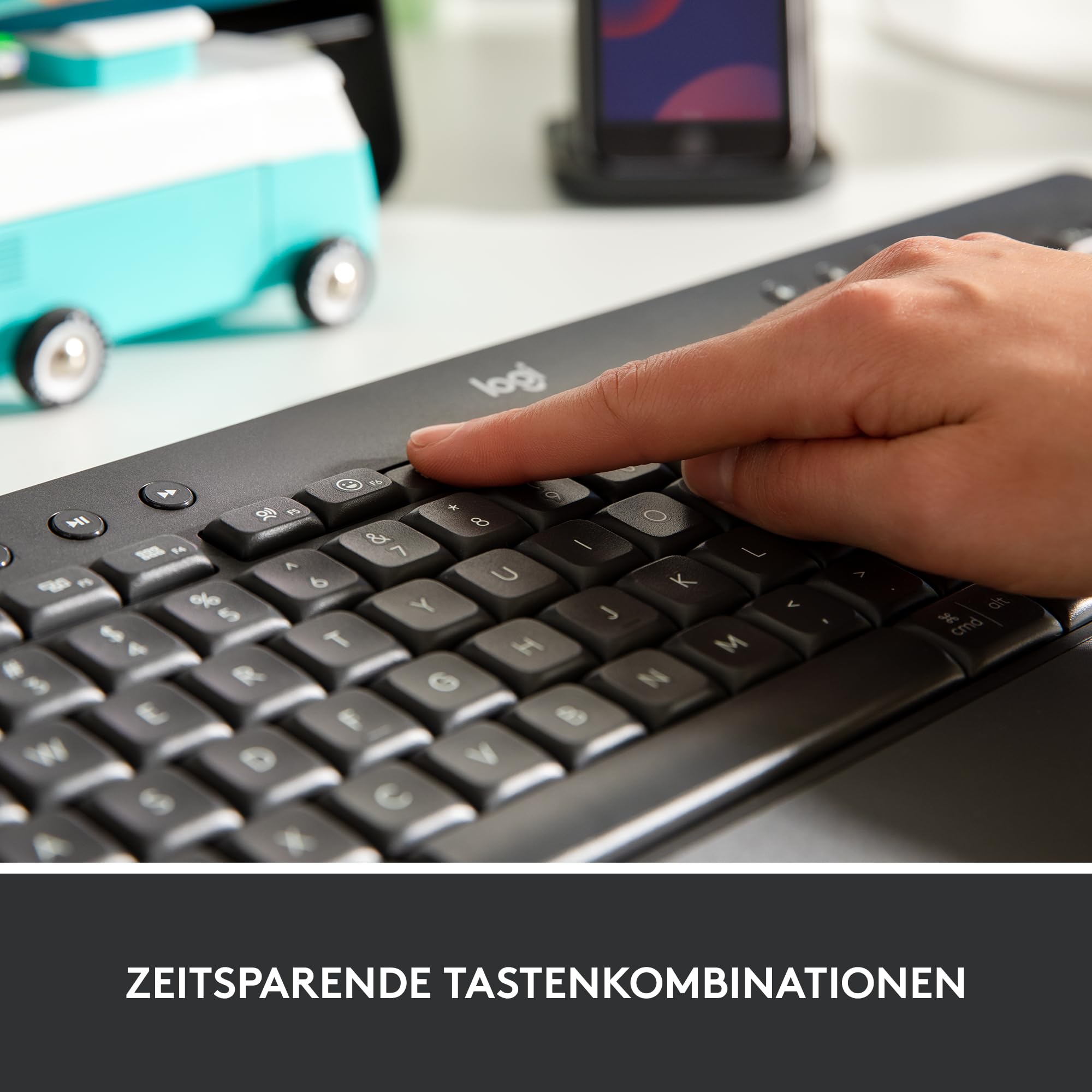 logitech-signature-k650-kabellose-tastatur-grau-mit-handballenauflage image 3