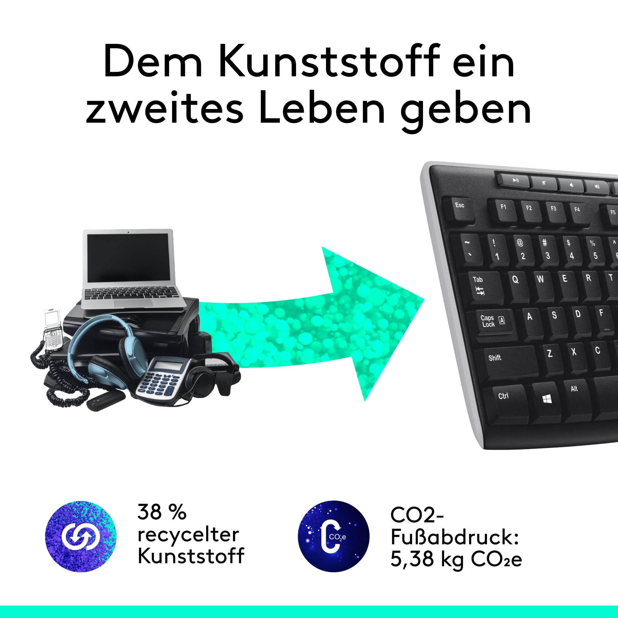 logitech-k270-kabellose-tastatur-qwertz-mit-nummernblock image 5