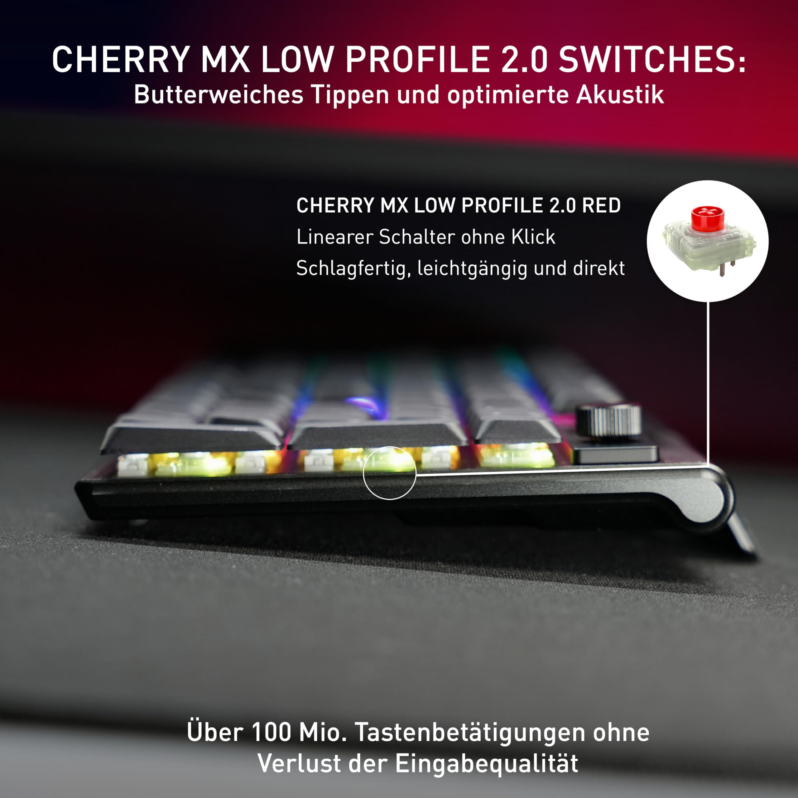 cherry-xtrfy-mx-10-1-wireless-tastatur-qwertz-schwarz-low-profile image 3