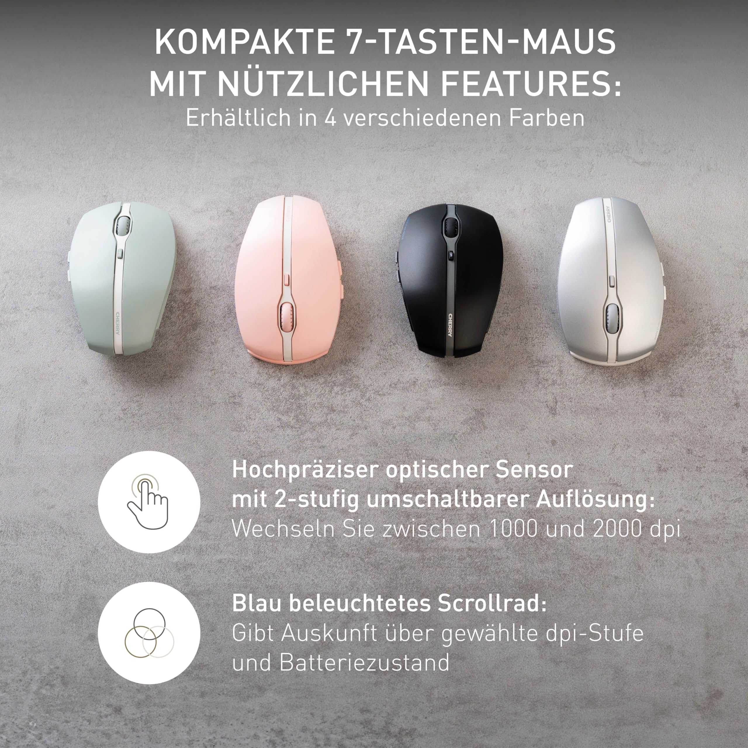 cherry-gentix-bt-maus-kabellos-agave-green image 5
