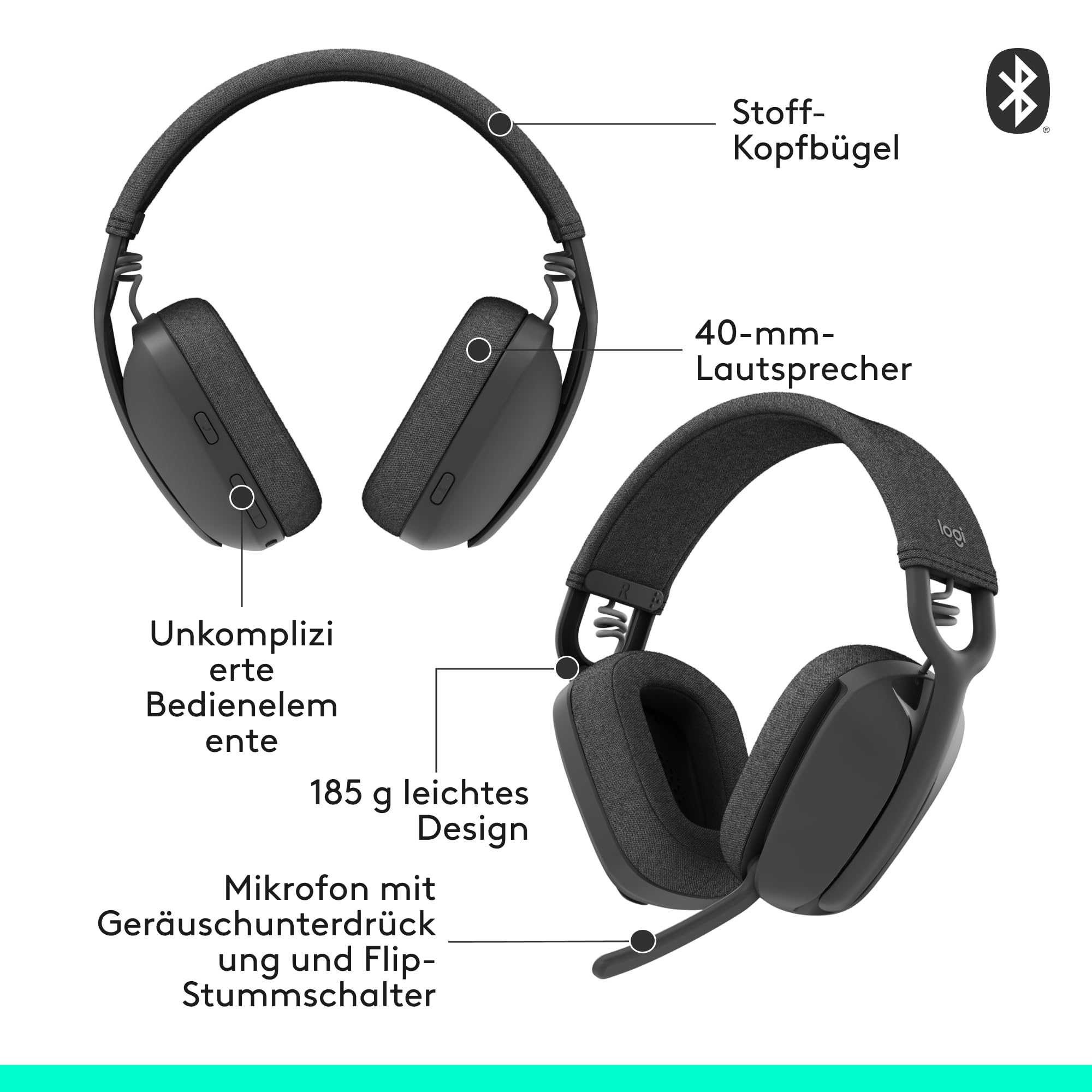 logitech-zone-vibe-100-headset-bluetooth-over-ear-graphit image 7