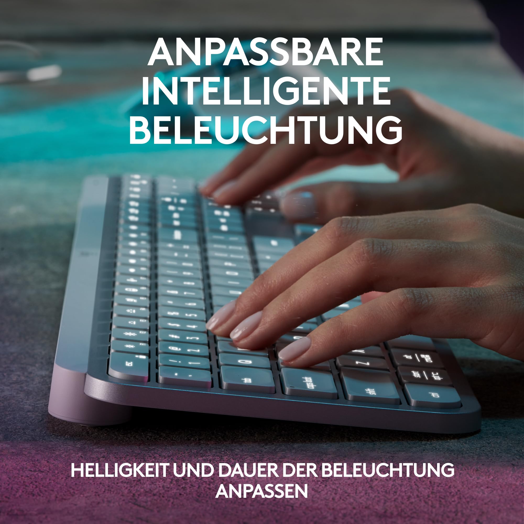 logitech-mx-keys-s-tastatur-hellgrau-qwertz-beleuchtet image 4