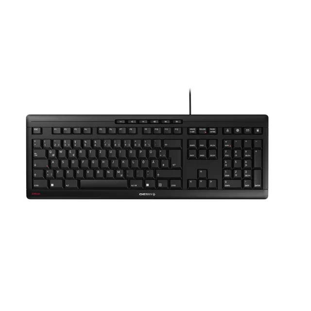 cherry-stream-keyboard-kabelgebundene-tastatur-schwarz image 1