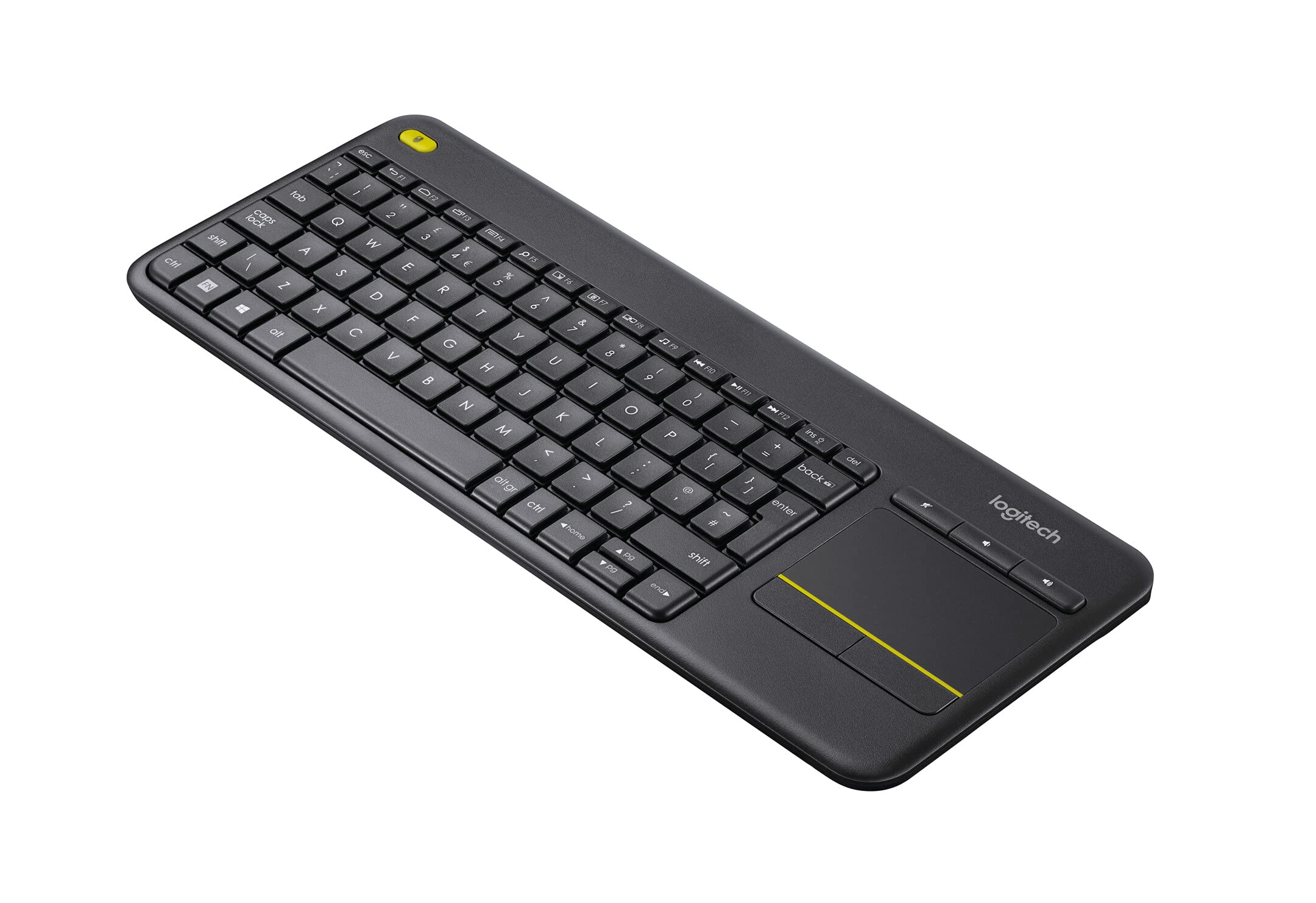 logitech-k400-plus-kabellose-tastatur-mit-touchpad-schwarz-tv image 6