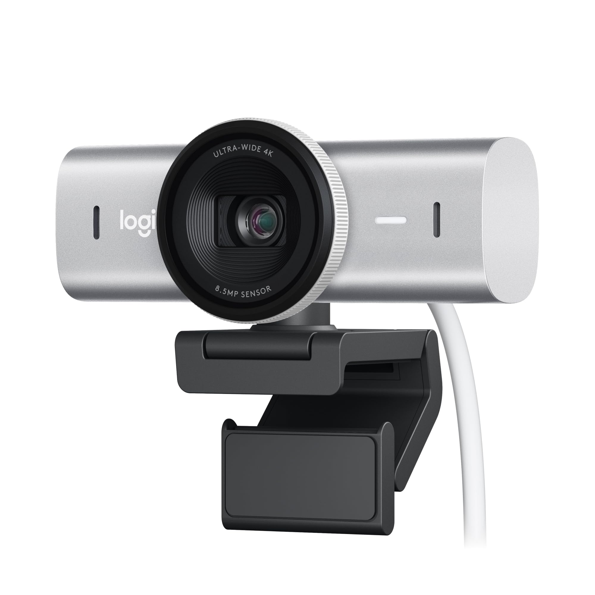 logitech-mx-brio-4k-webcam-pale-grey-streaming-webcam image 1