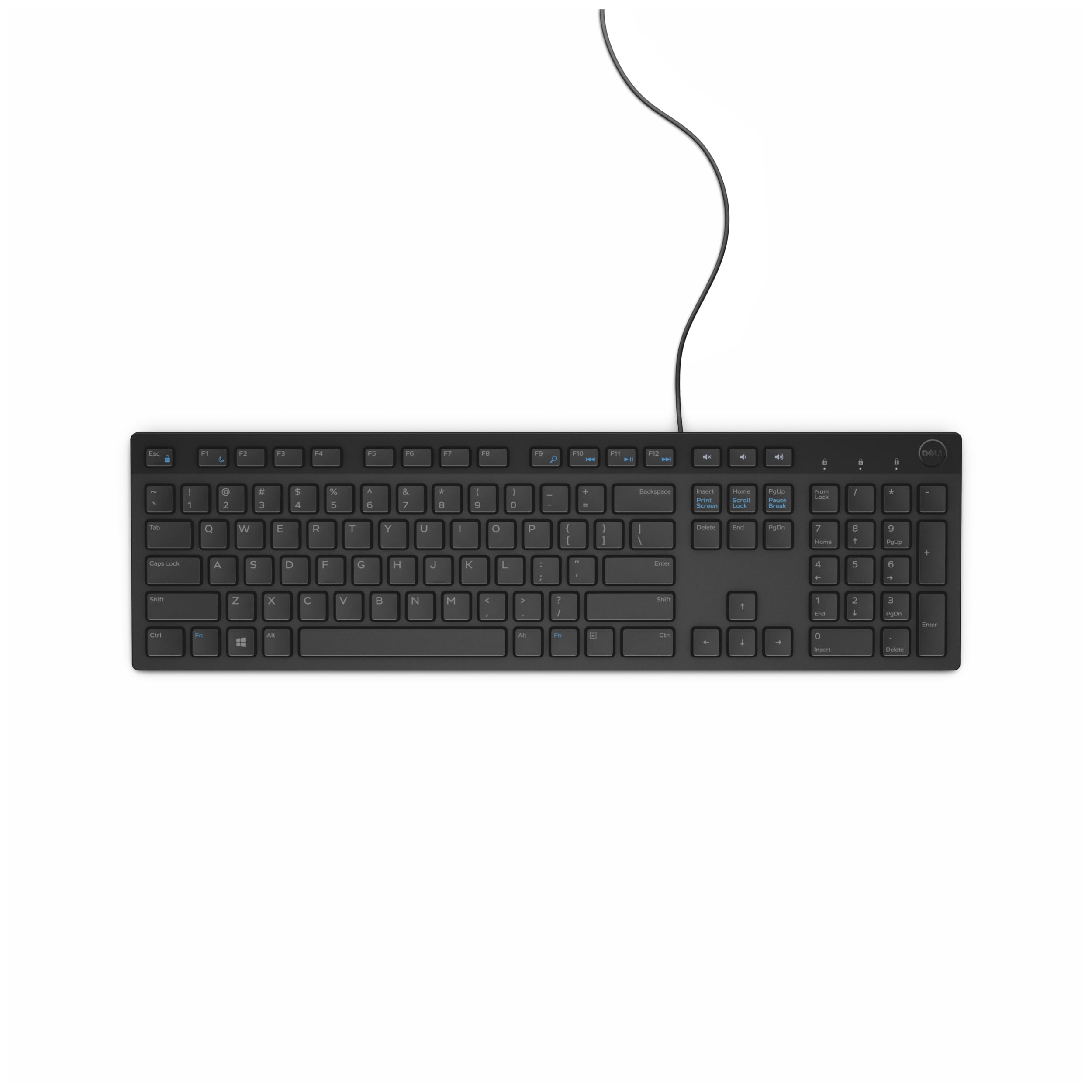 dell-kb216-multimedia-tastatur-qwertz-schwarz-usb image 2