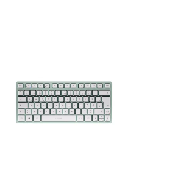 cherry-kw-7100-mini-bt-tastatur-qwertz-agave-green-bluetooth image 1