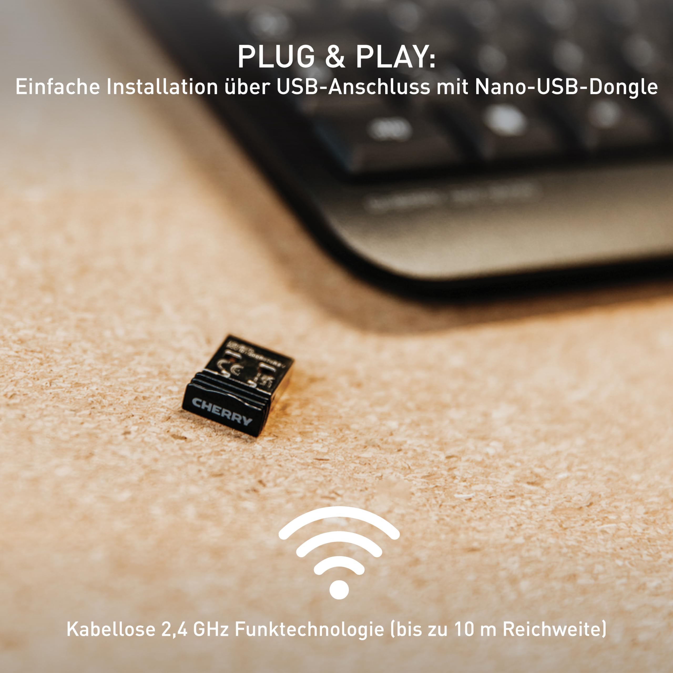 cherry-kw-3000-tastatur-kabellos-wei-grau-qwertz image 3