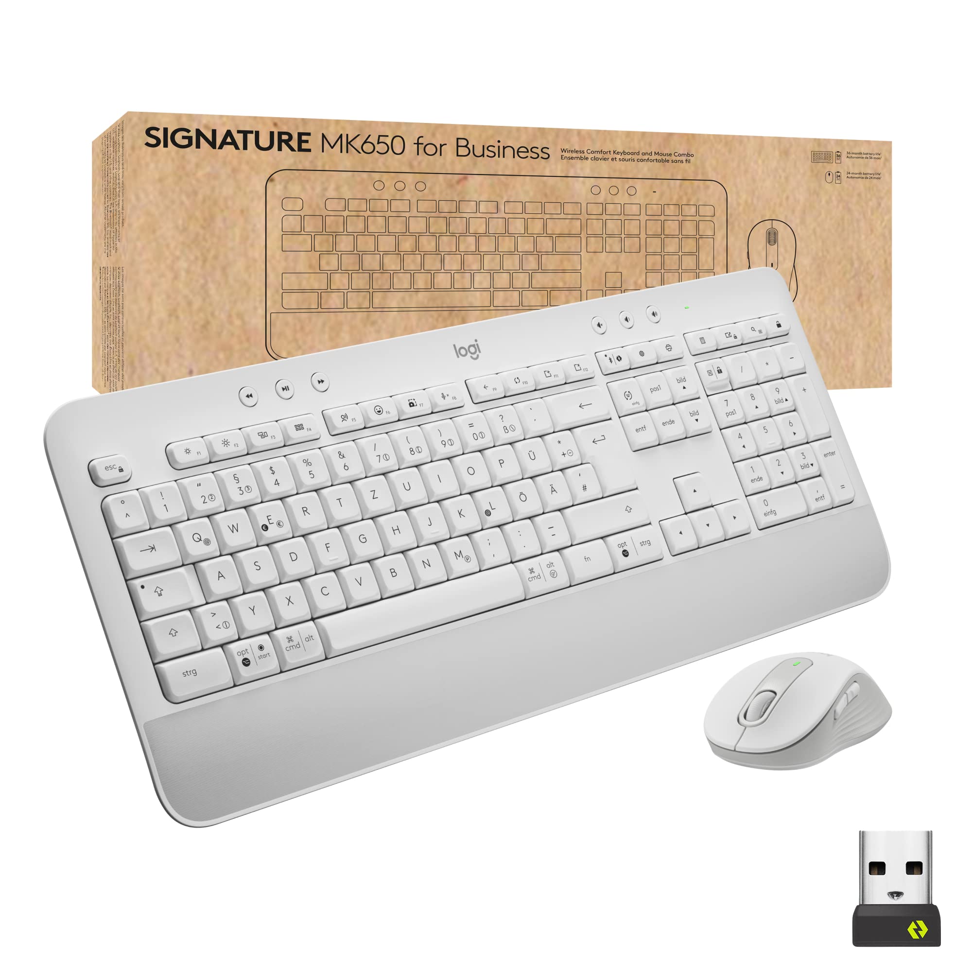 logitech-signature-mk650-combo-set-tastatur-maus-wei-qwertz image 1