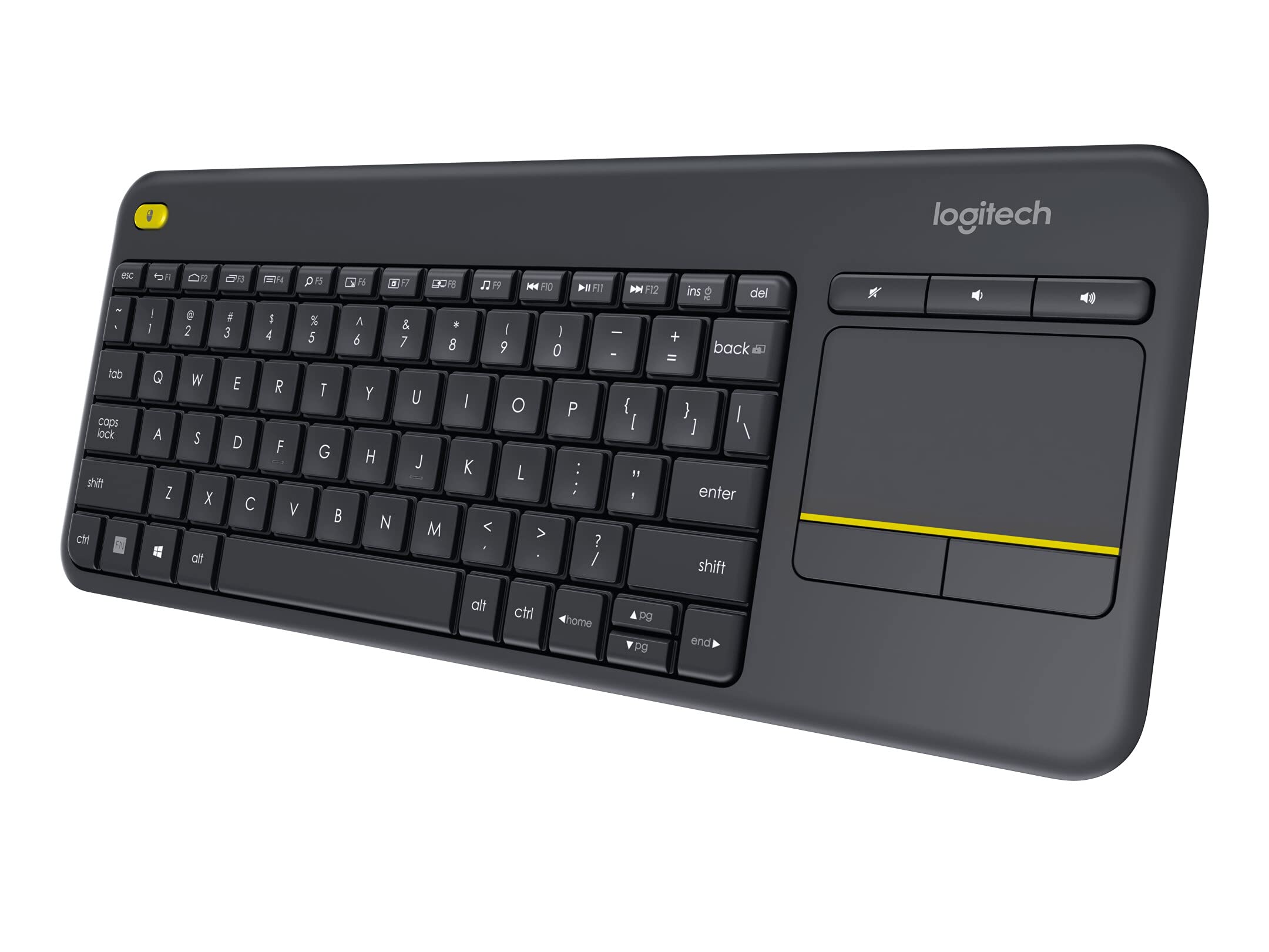 logitech-k400-plus-kabellose-tastatur-mit-touchpad-schwarz-tv image 5