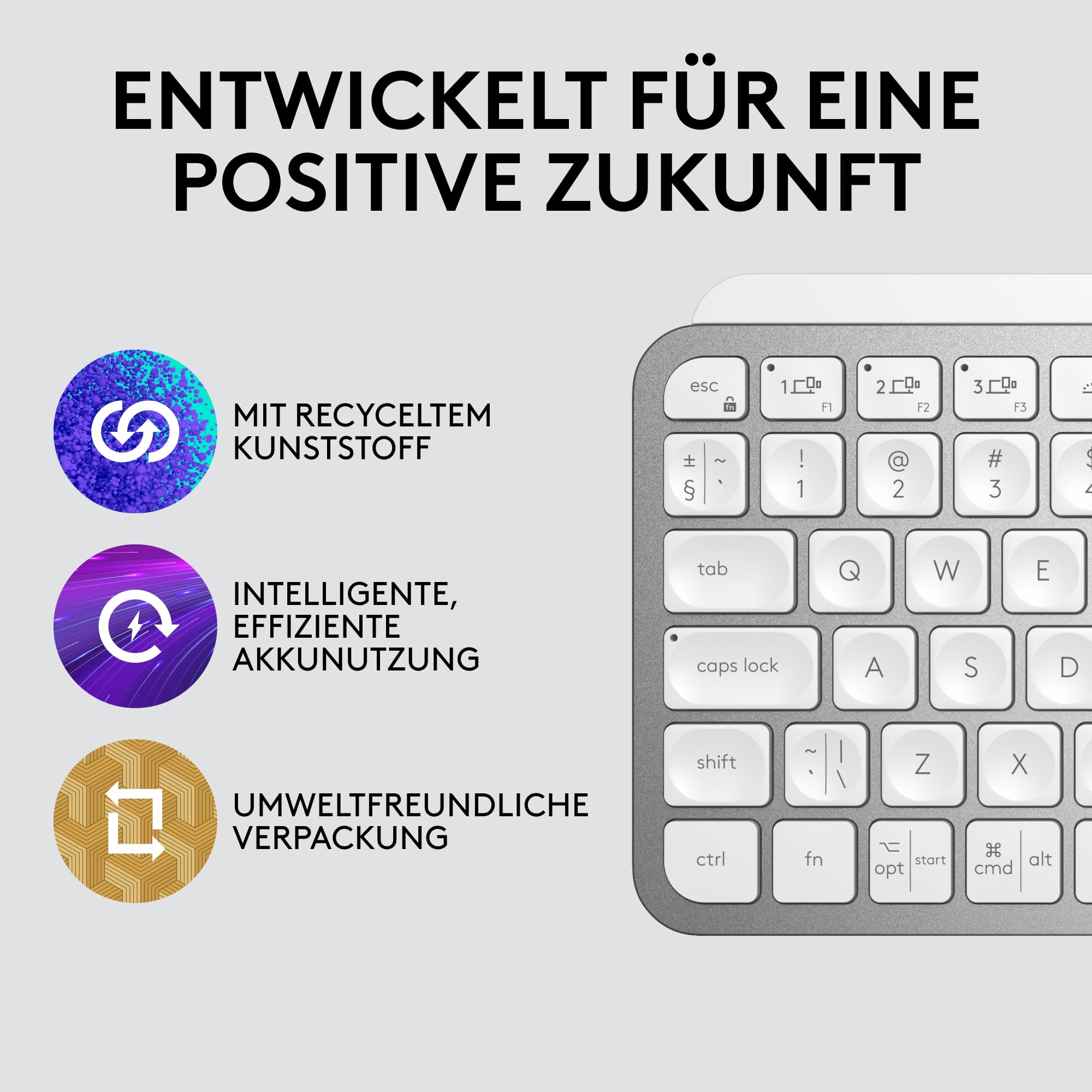 logitech-mx-keys-mini-tastatur-pale-grey-beleuchtet-kompakt image 7