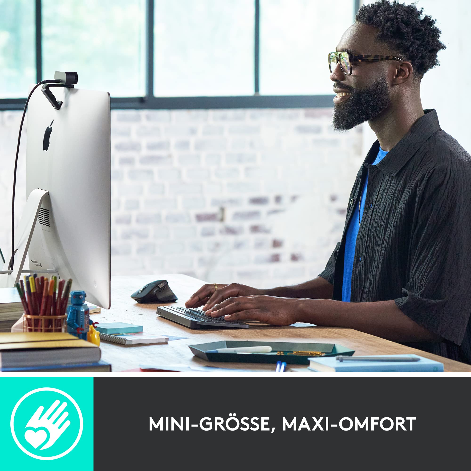 logitech-mx-keys-mini-funktastatur-graphit-qwertz-beleuchtet image 7