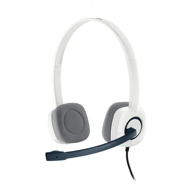 logitech-h150-headset-mit-mikrofon-wei-kabelgebunden-stereo image 1