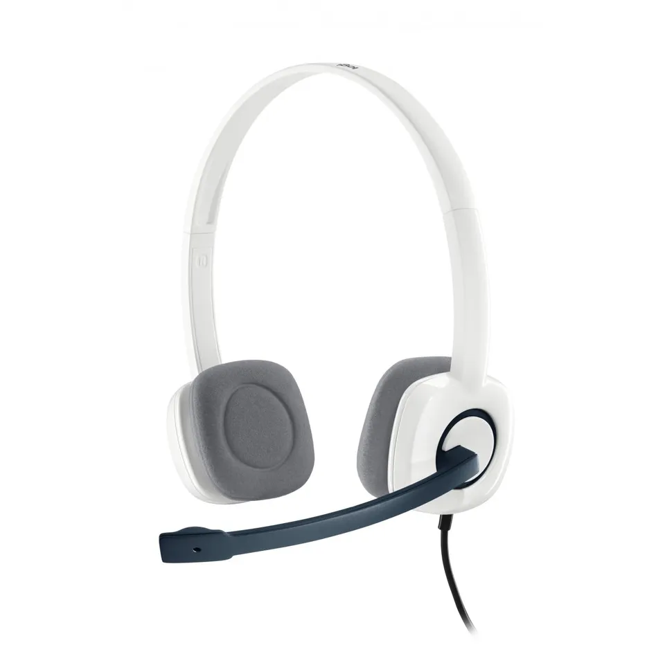 logitech-h150-headset-mit-mikrofon-wei-kabelgebunden-stereo image 1