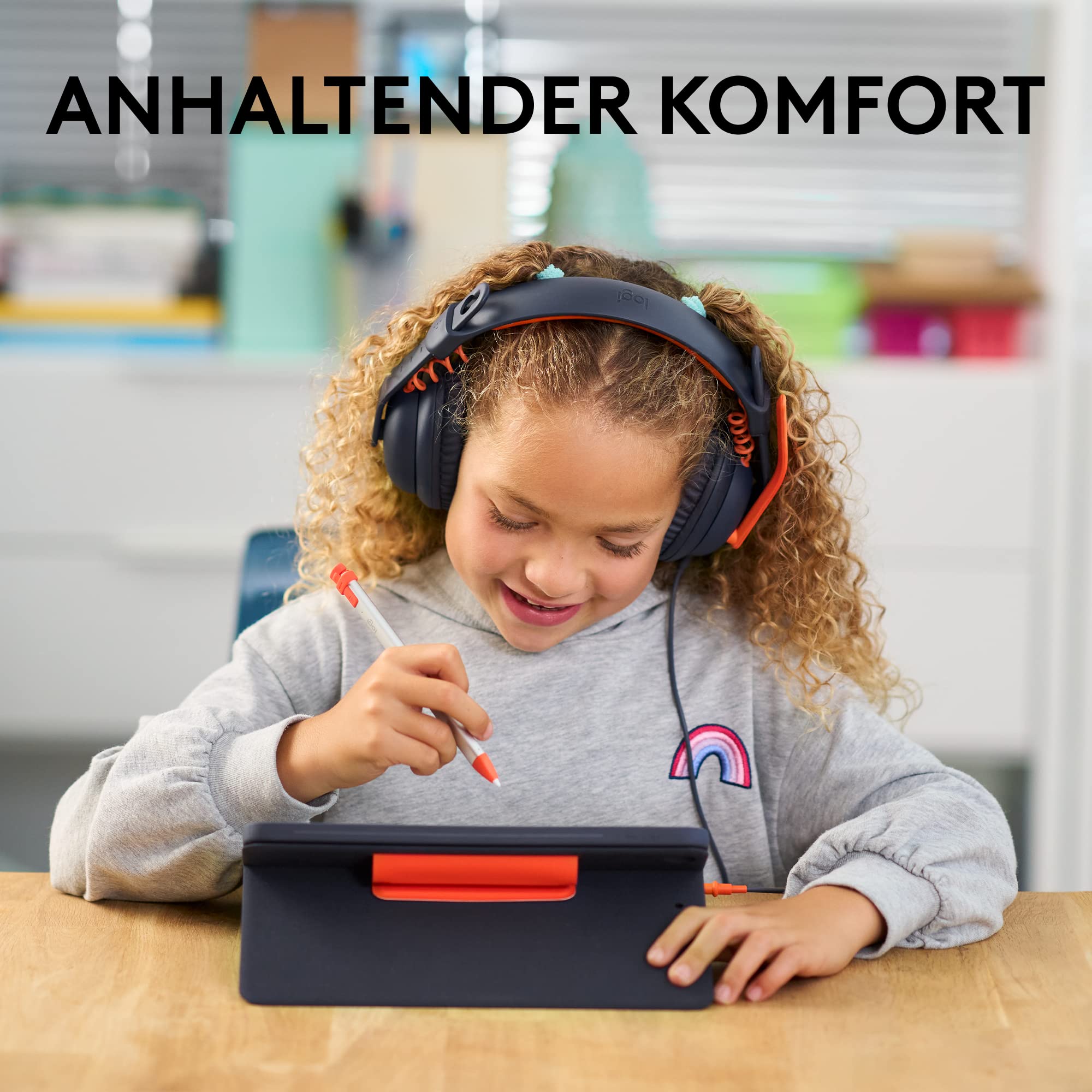 logitech-zone-learn-headset-on-ear-aux-blau-kinder image 2