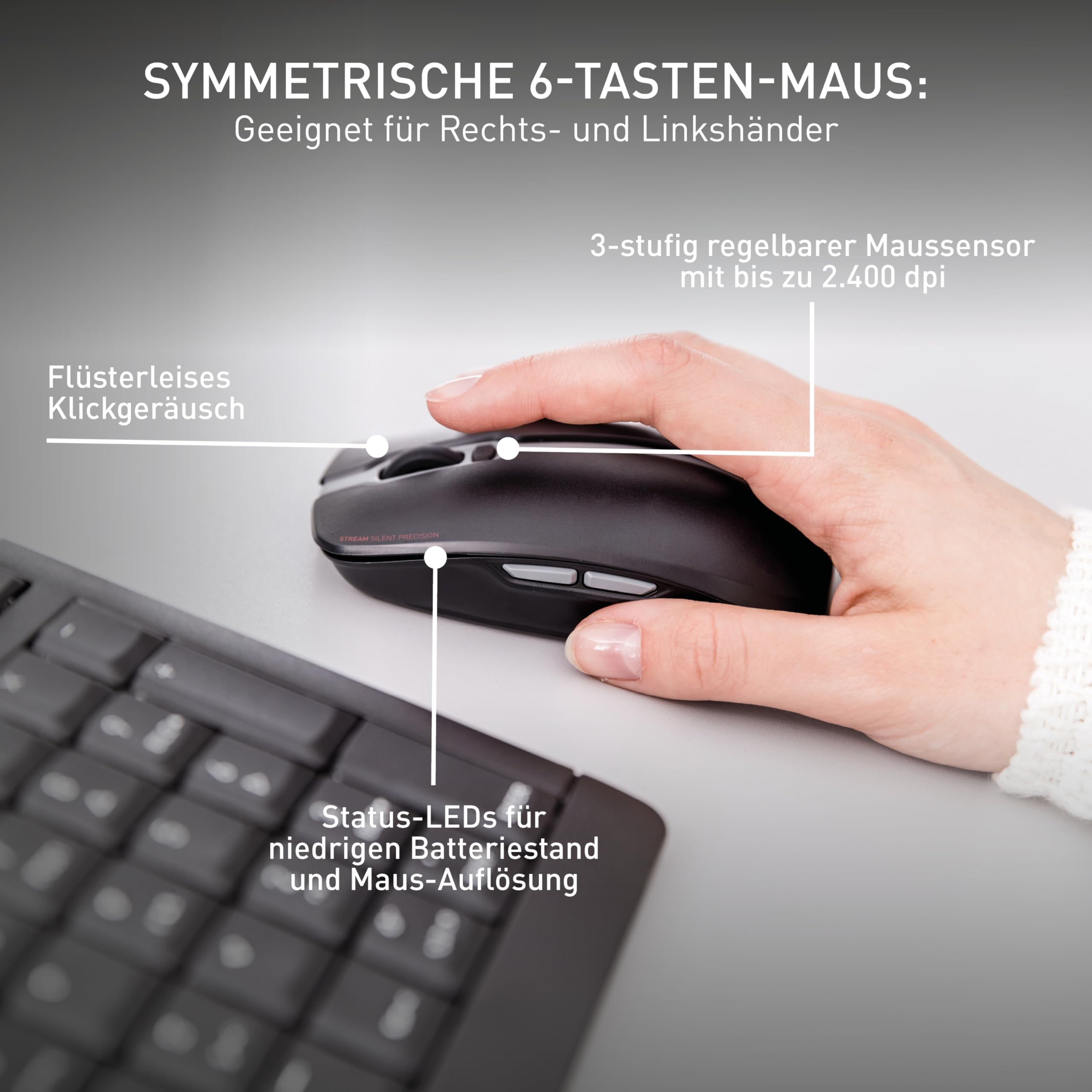 cherry-stream-desktop-recharge-tastatur-maus-qwertz-schwarz image 6