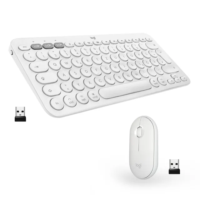 logitech-k380-m350-pebble-set-tastatur-maus-wei-mac-bluetooth image 1