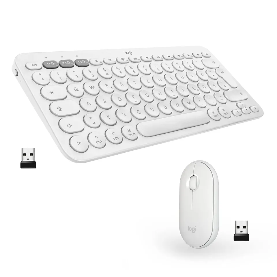 logitech-k380-m350-pebble-set-tastatur-maus-wei-mac-bluetooth image 1