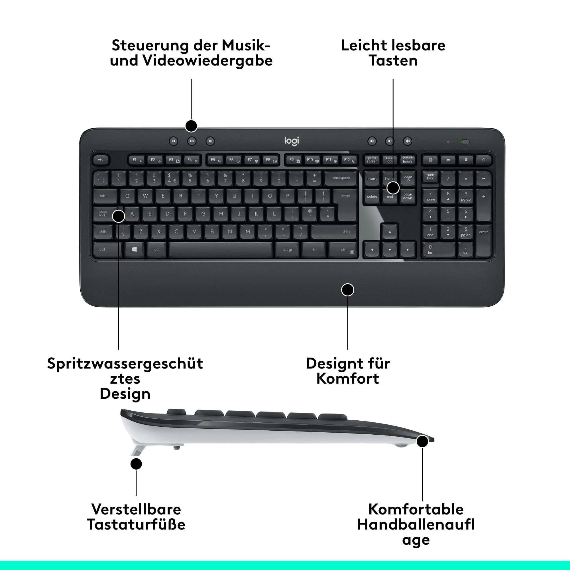 logitech-mk540-advanced-tastatur-maus-set-qwertz-schwarz image 6