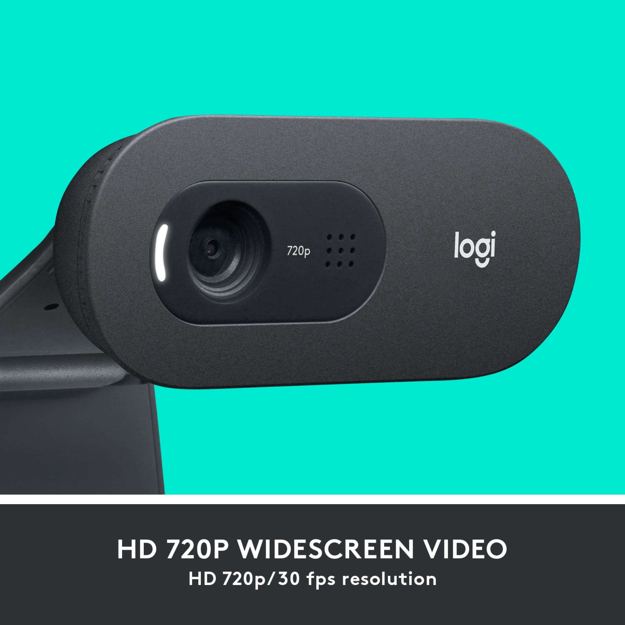 logitech-c505-hd-webcam-720p-schwarz-mit-mikrofon image 4