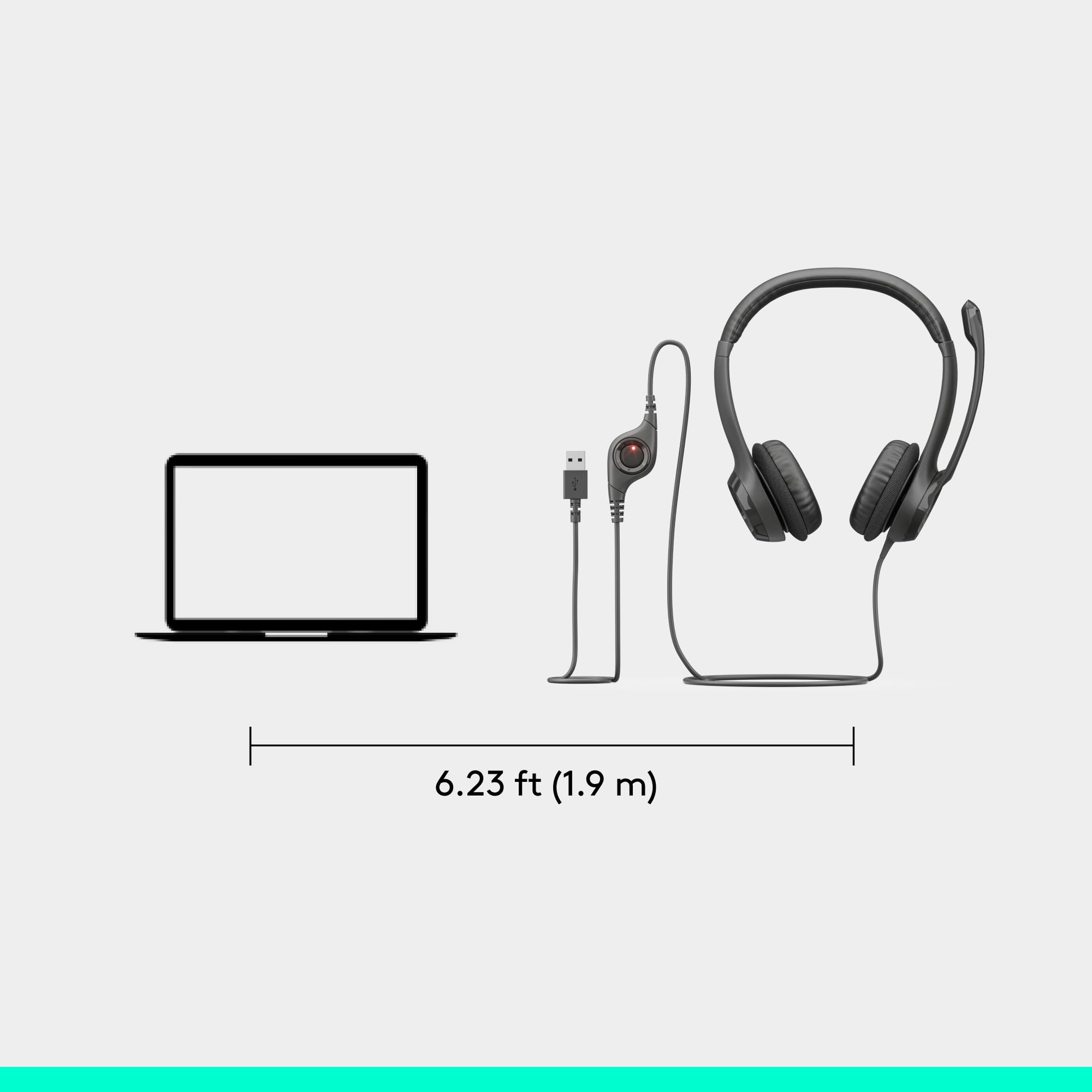 logitech-h390-headset-usb-mit-mikrofon-schwarz image 8