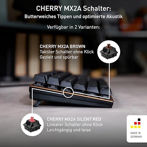 cherry-kc-200-mx-office-tastatur-kabel-mx2a-silent-red-azerty image 8