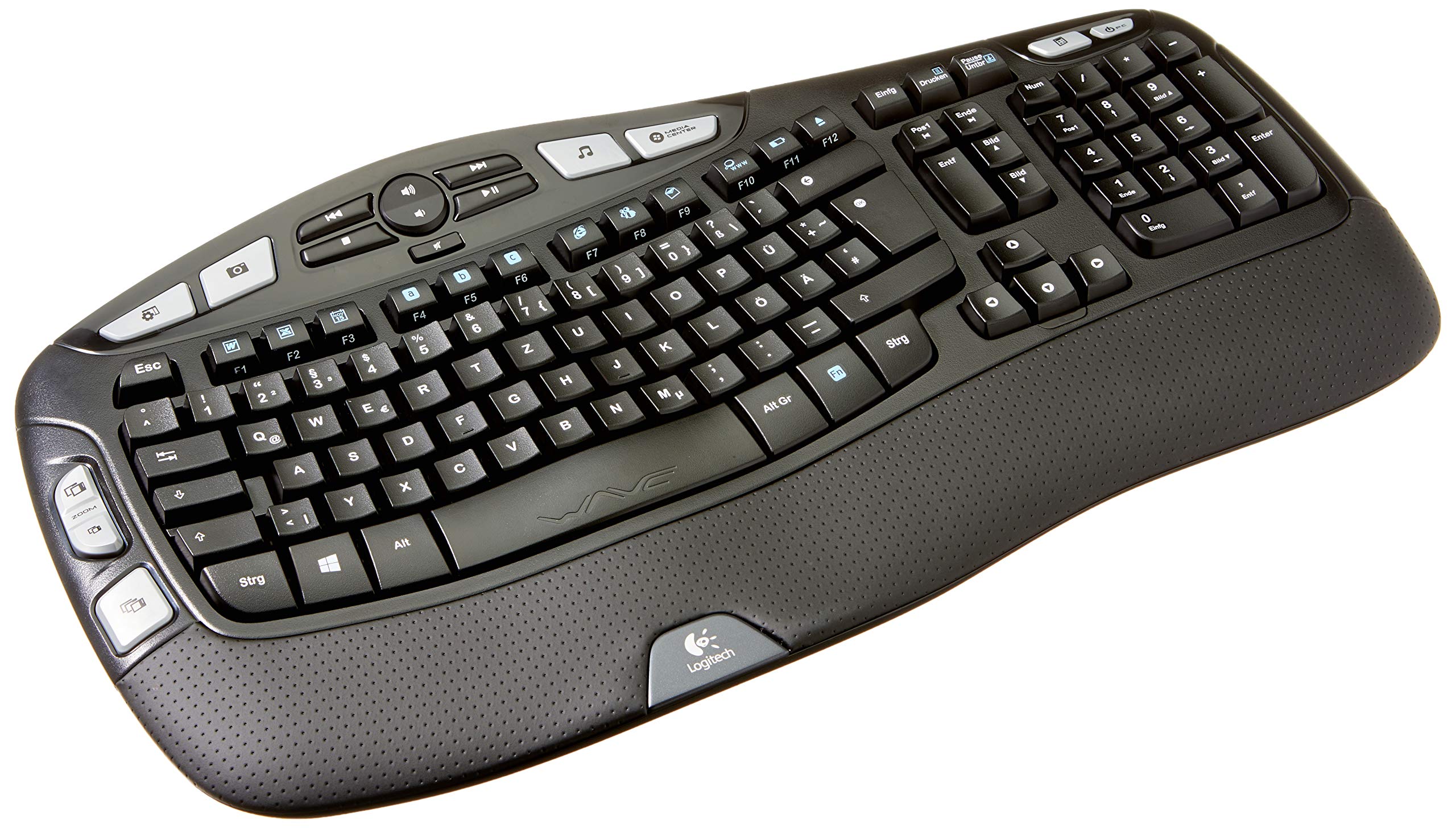 logitech-k350-kabellose-tastatur-qwertz-schwarz-mit-handballenauflage image 1