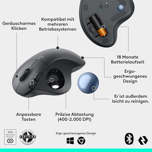 logitech-ergo-m575-trackball-maus-graphit-bluetooth-usb-daumen image 6