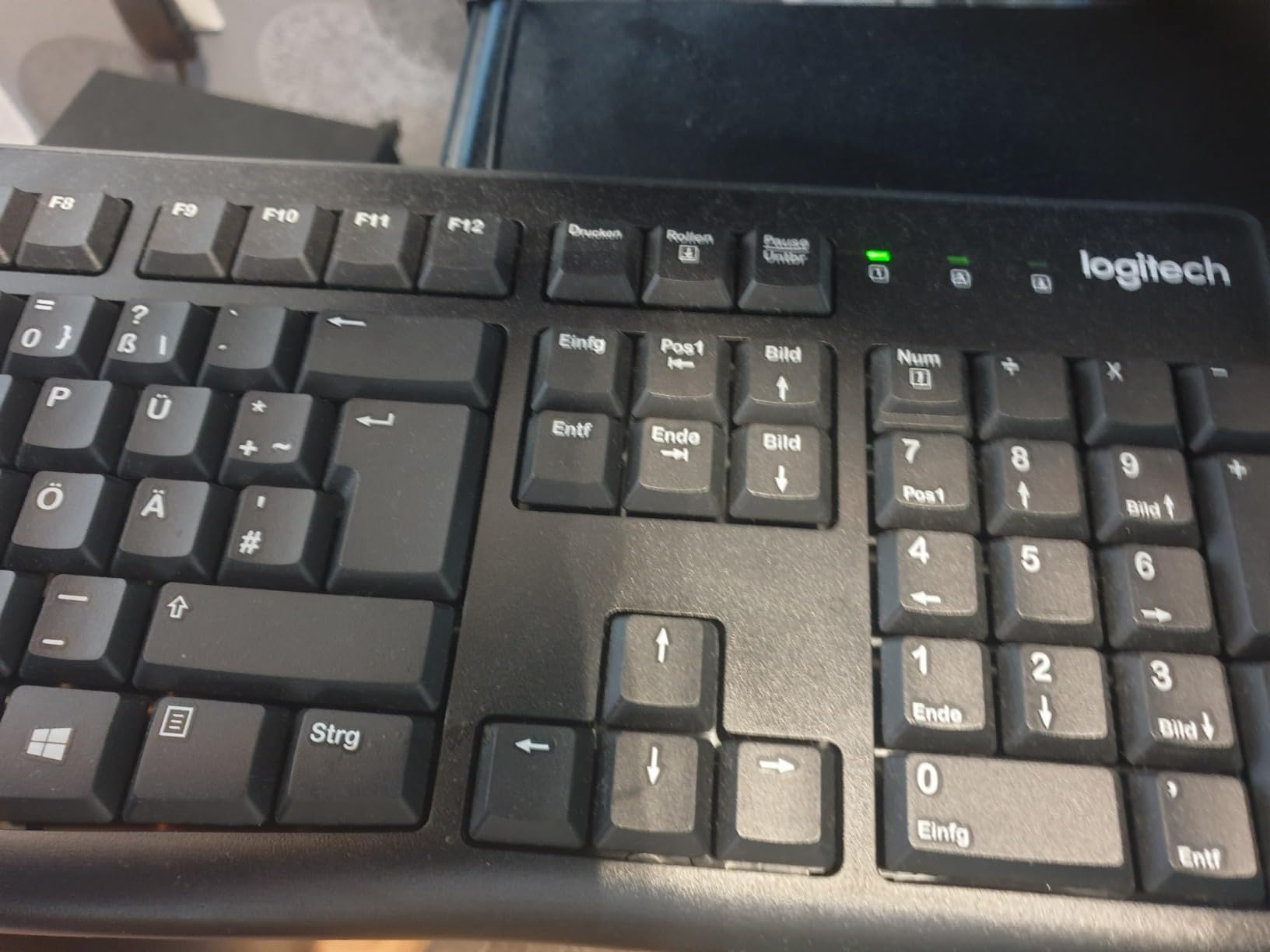 Tippt sich ruhig