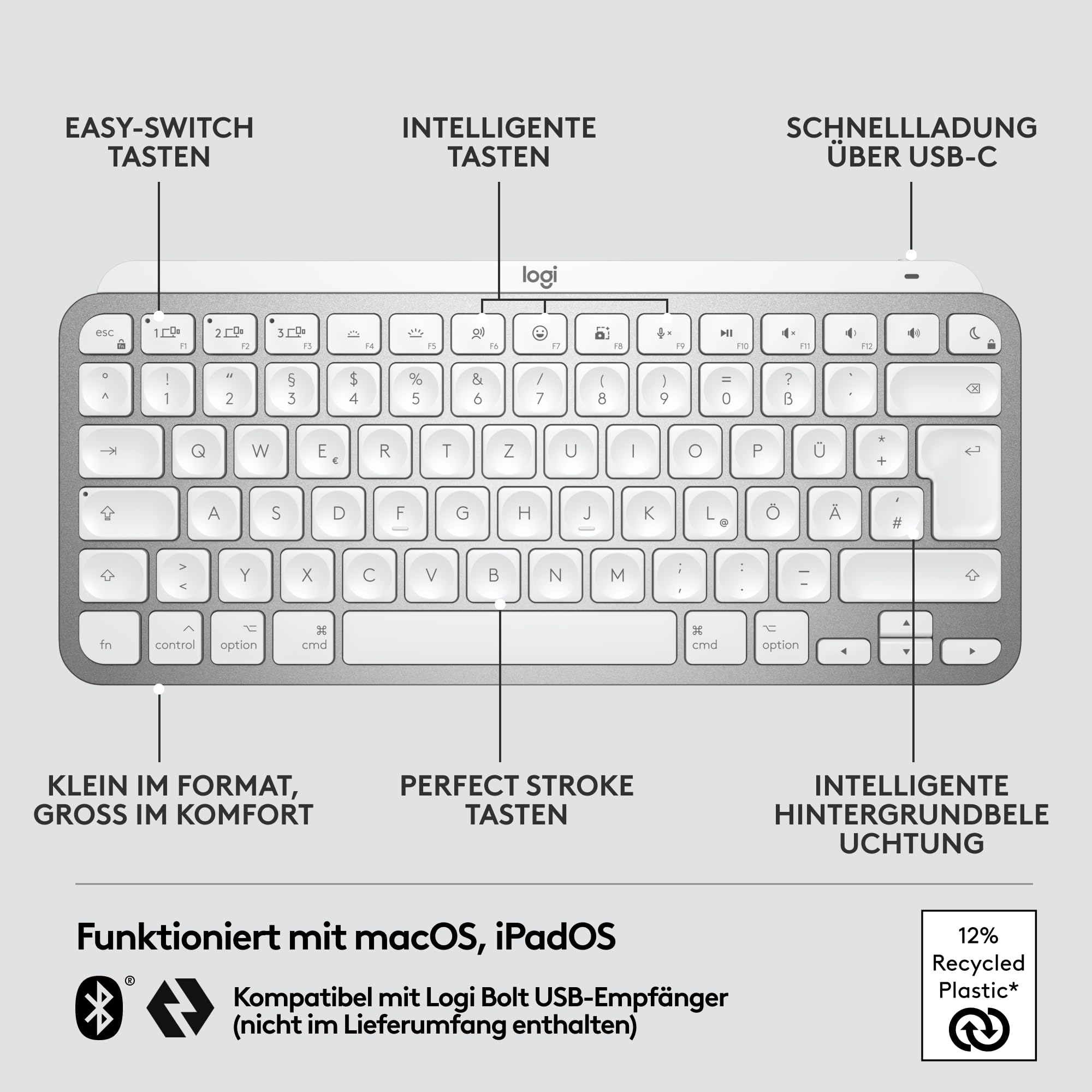 logitech-mx-keys-mini-for-mac-tastatur-pale-grey-qwertz-beleuchtet image 6