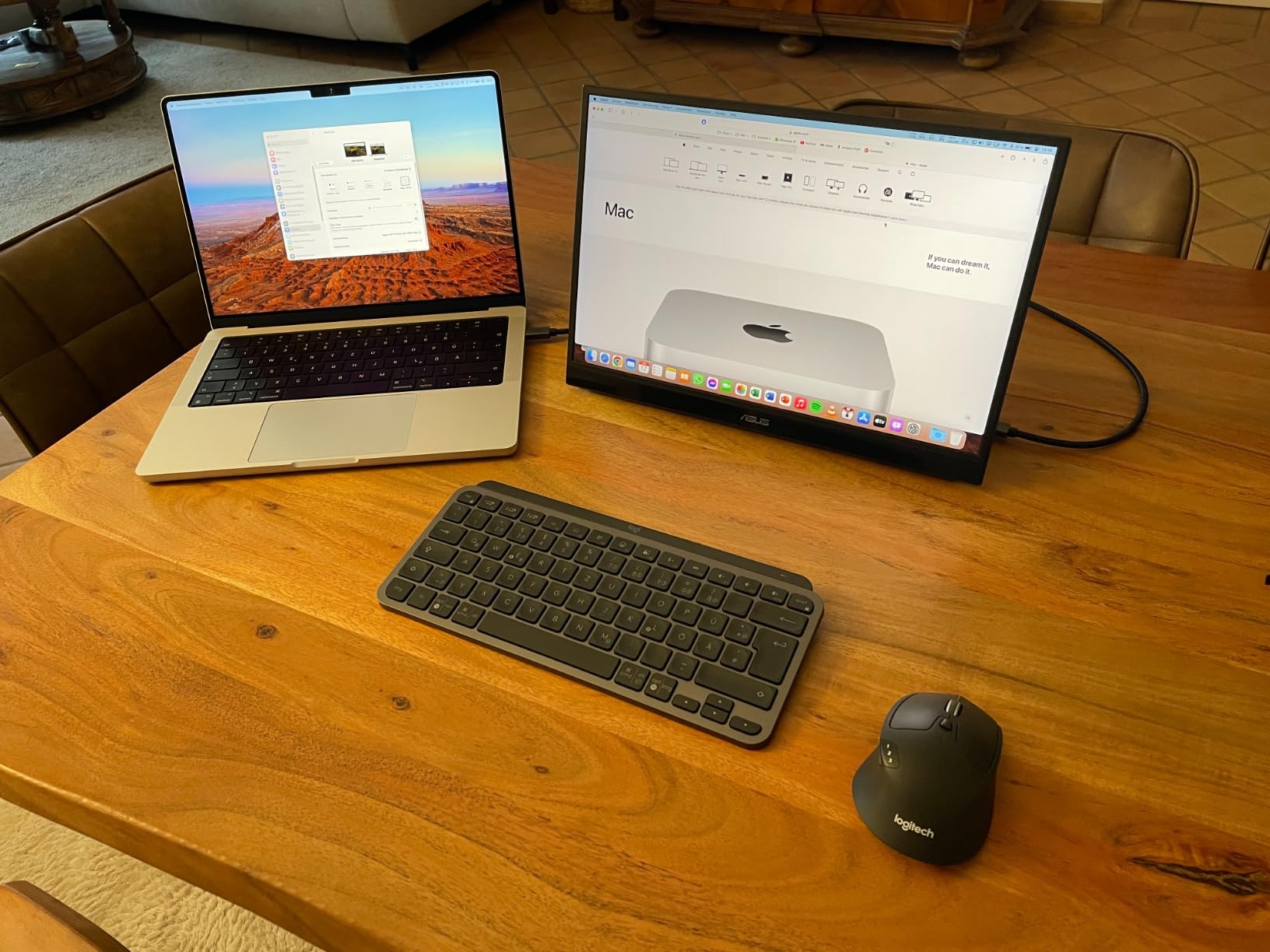 Lädt über USB-C