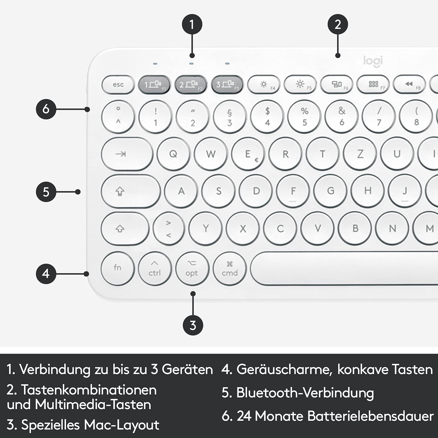 logitech-k380-multi-device-bluetooth-tastatur-wei-qwertz-f-r-mac image 7