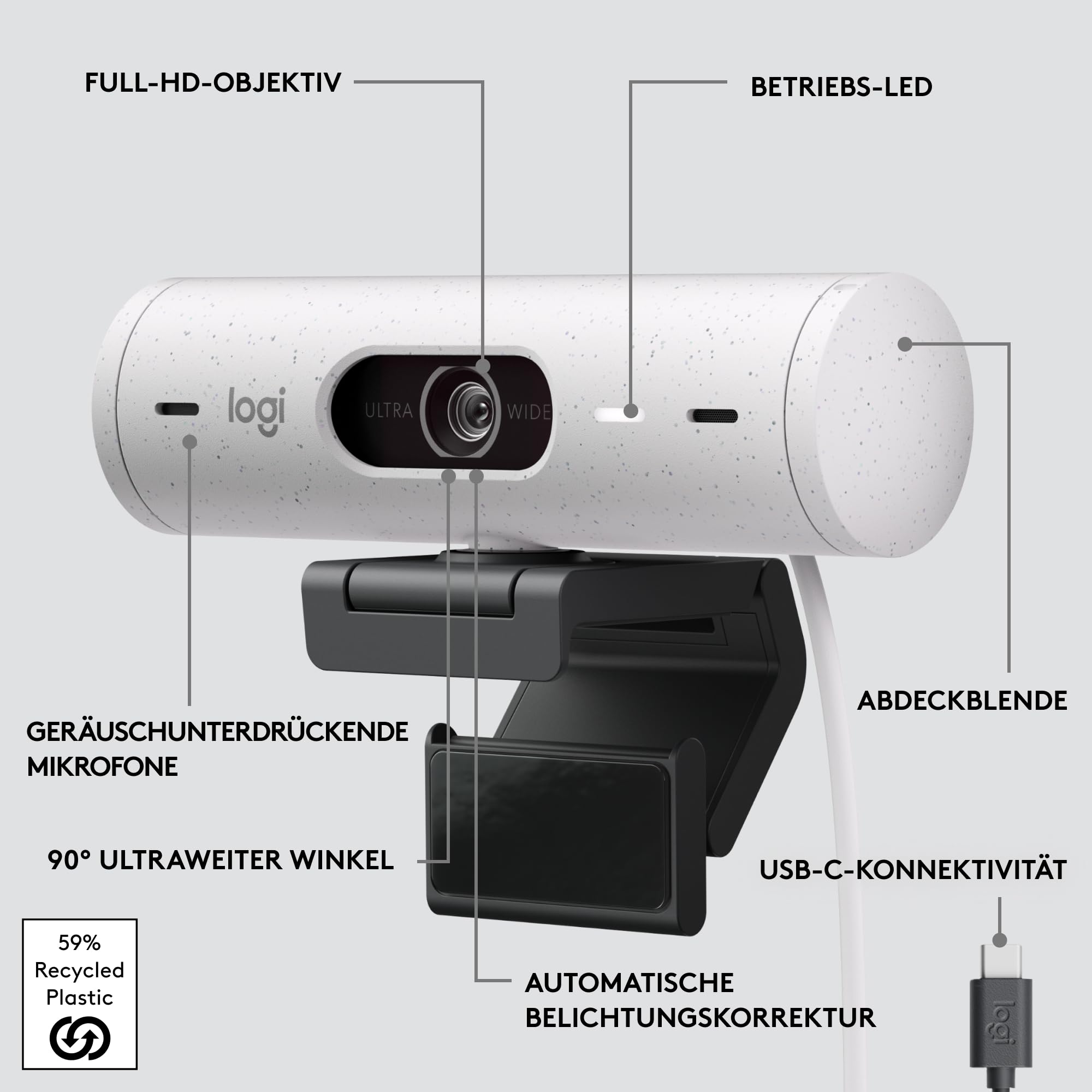 logitech-brio-500-full-hd-webcam-wei-mit-auto-framing image 7