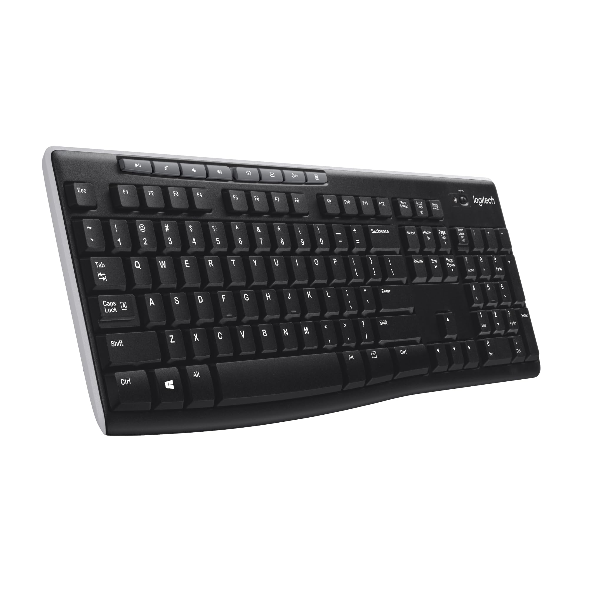 logitech-k270-kabellose-tastatur-qwertz-mit-nummernblock image 1