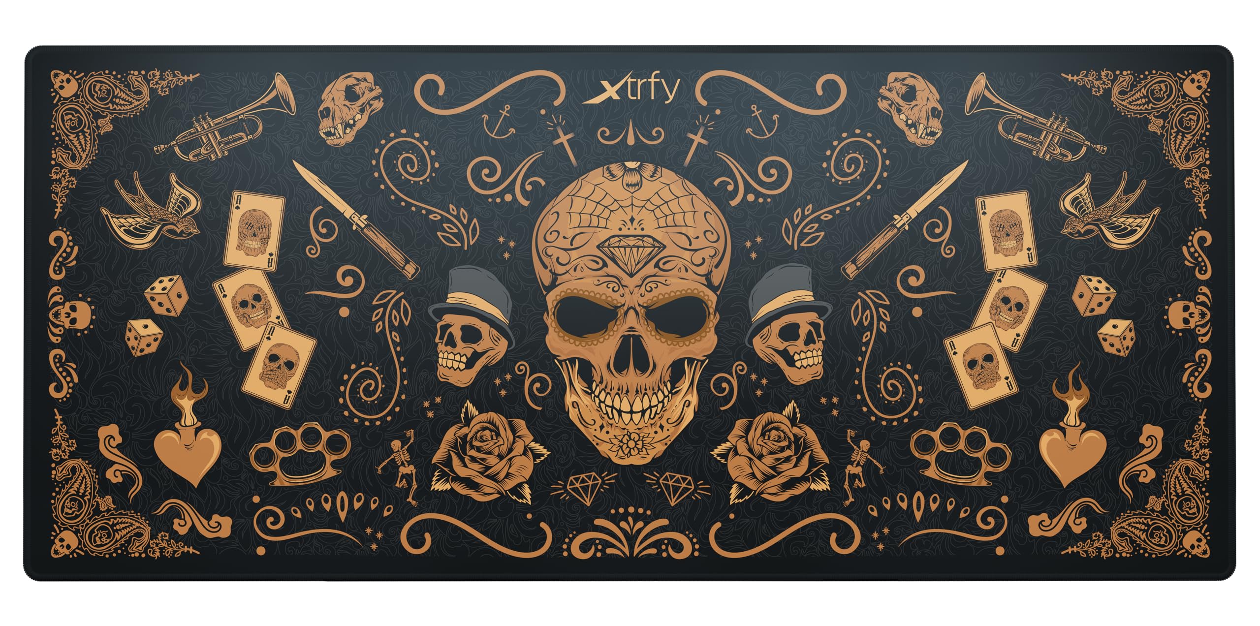 cherry-xtrfy-gp5-gaming-mauspad-calavera-xl-920x400mm image 1